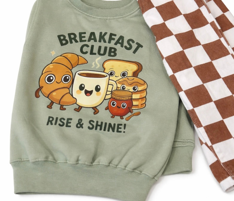 Breakfast Club Rise and Shine Sweater