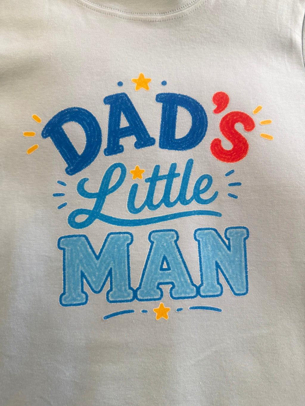 Dad’s little man Tshirt