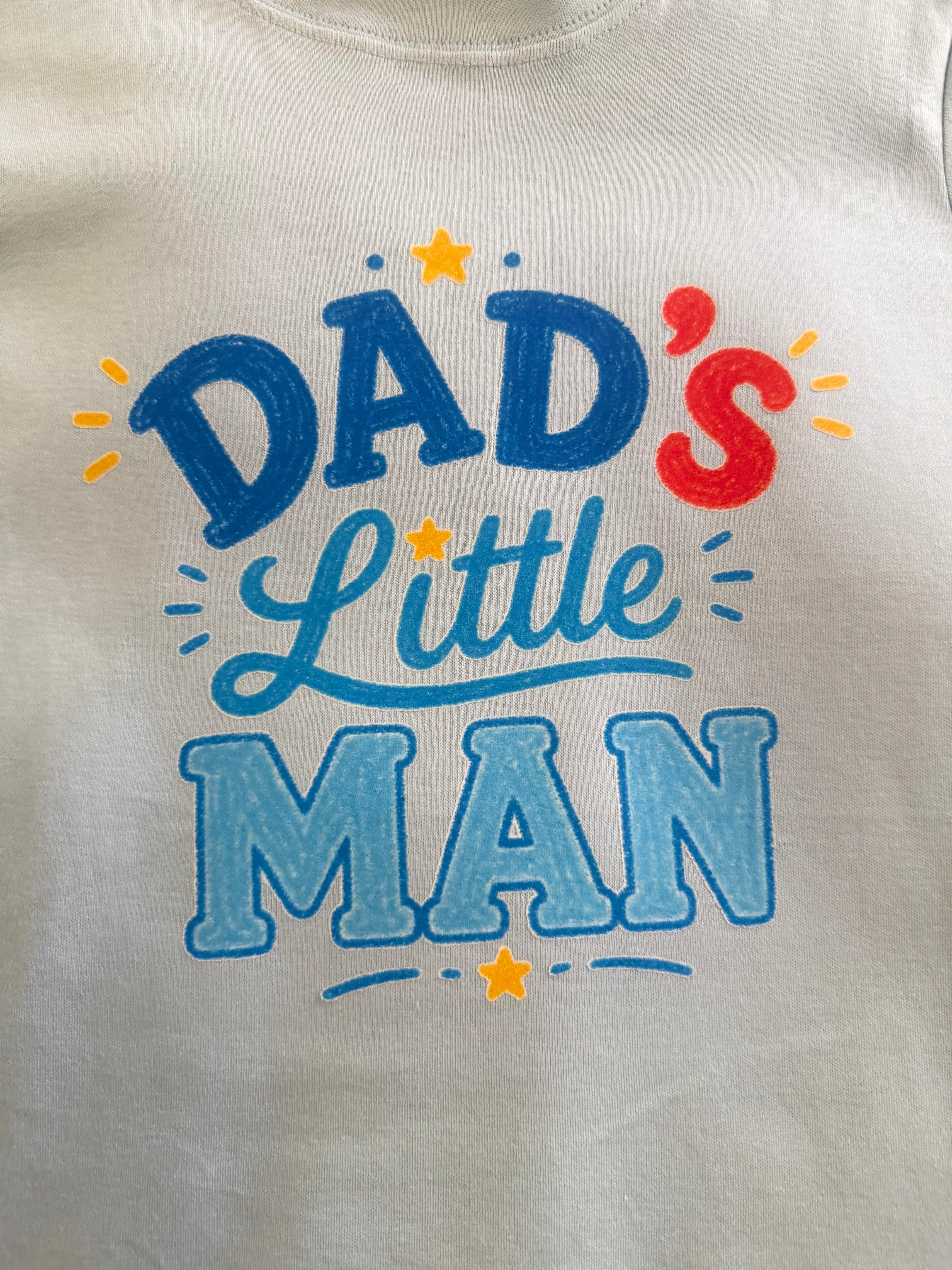 Dad’s little man Tshirt