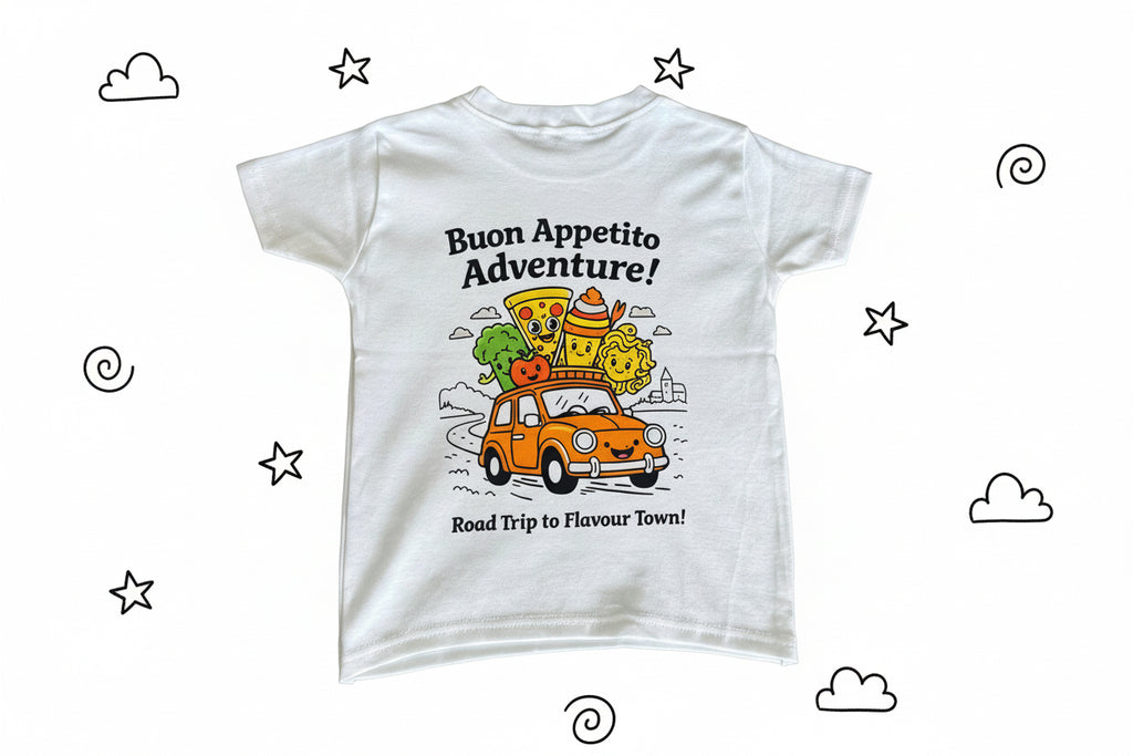 ‘Buon Appetito Adventure’ Tshirt