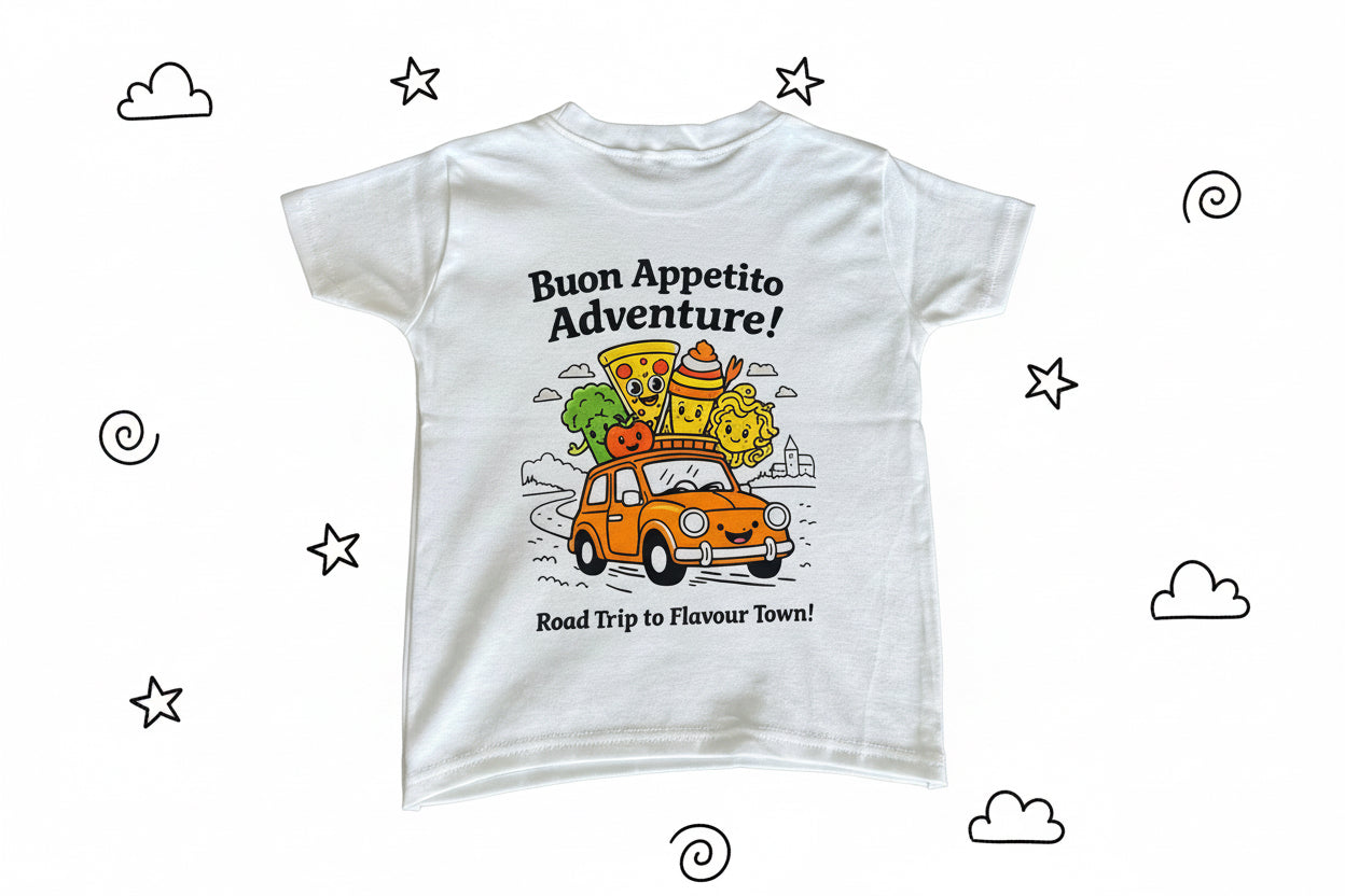 ‘Buon Appetito Adventure’ Tshirt