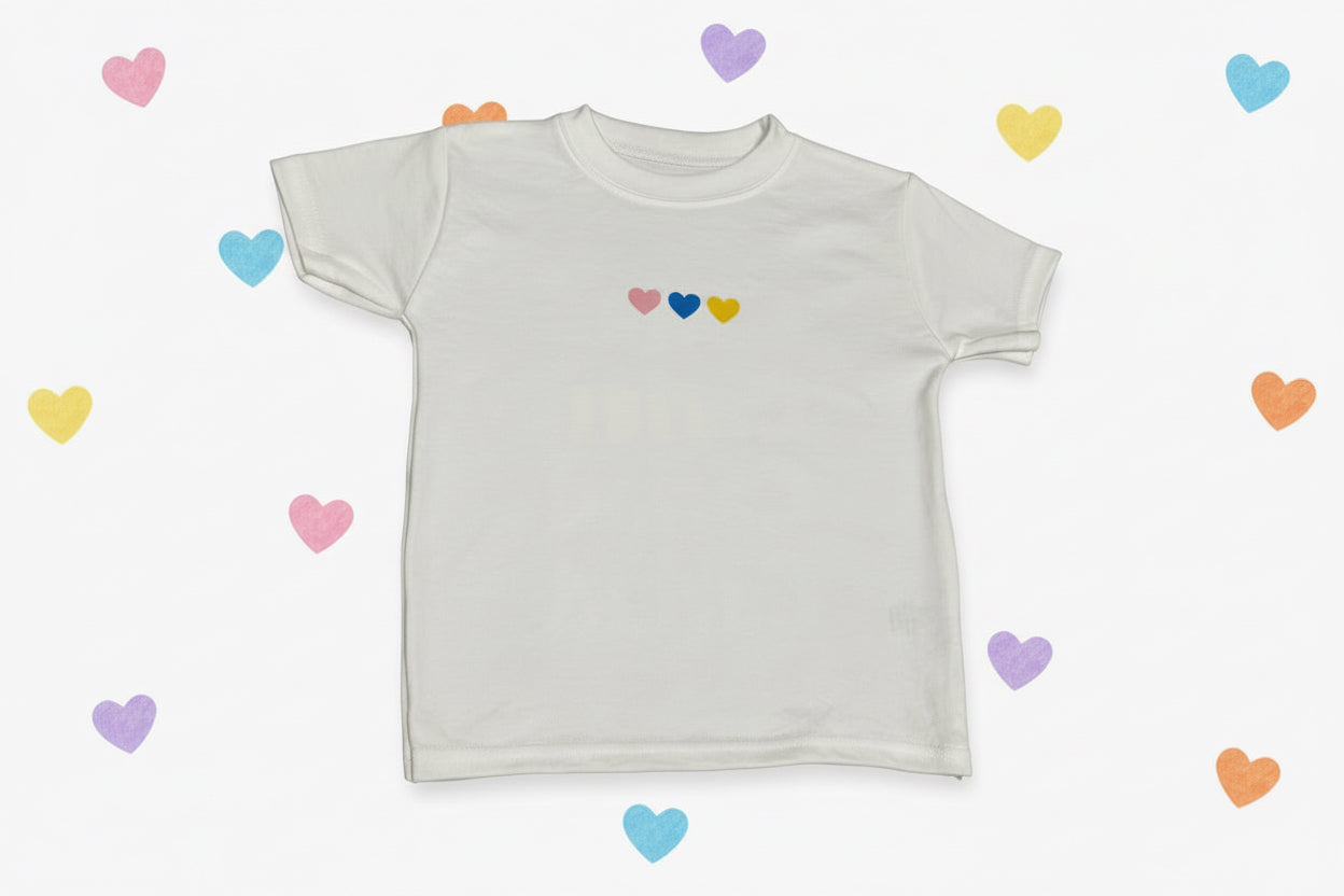 ‘Cariad’ White Tshirt