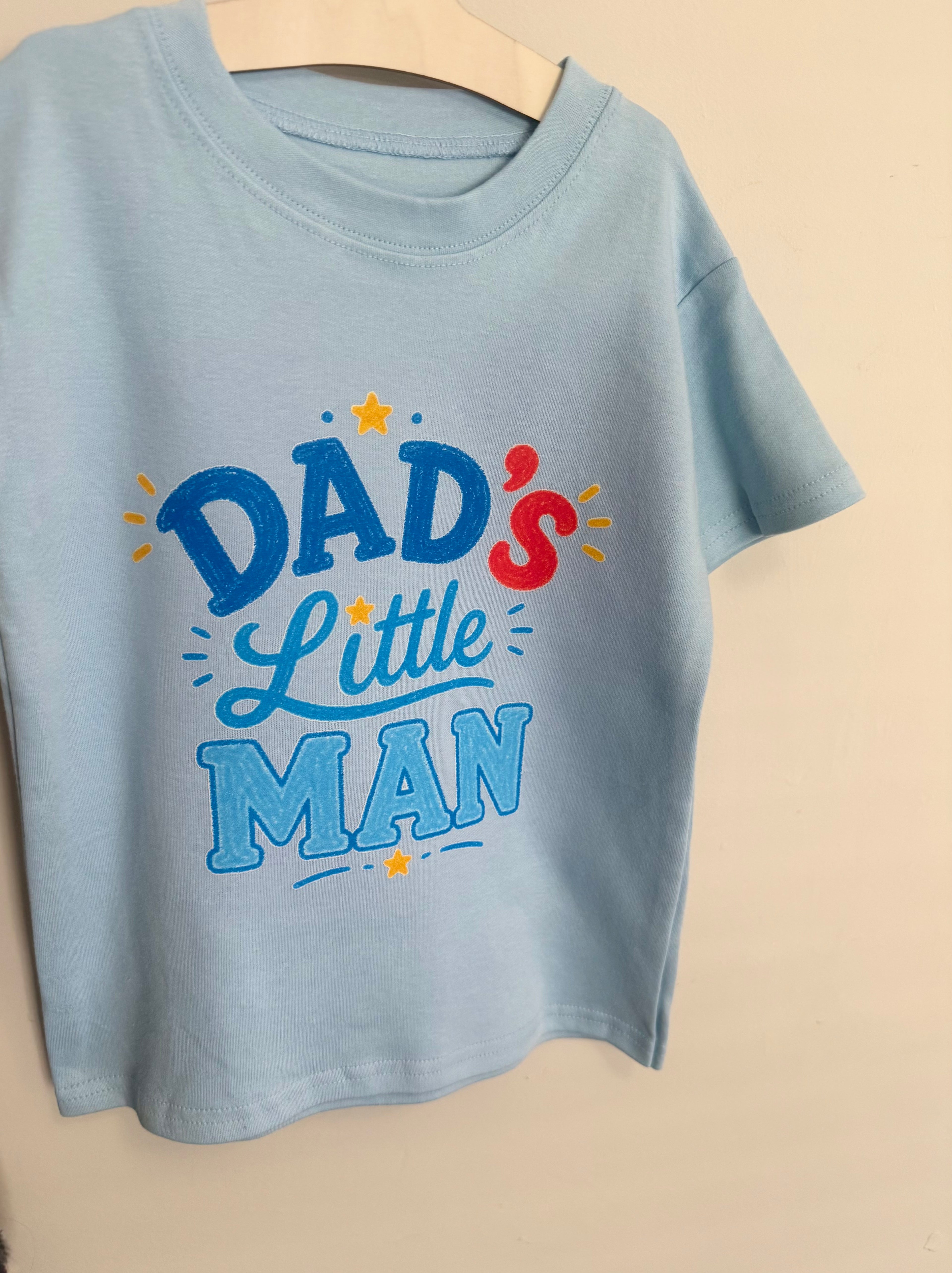 Dad’s little man Tshirt
