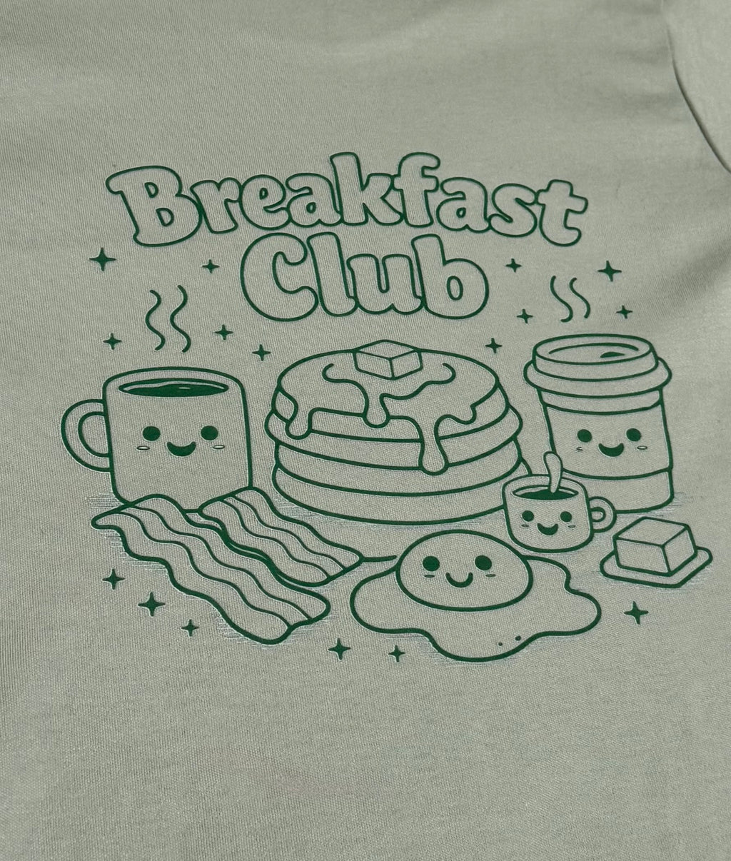 Green Breakfast Club Tshirt
