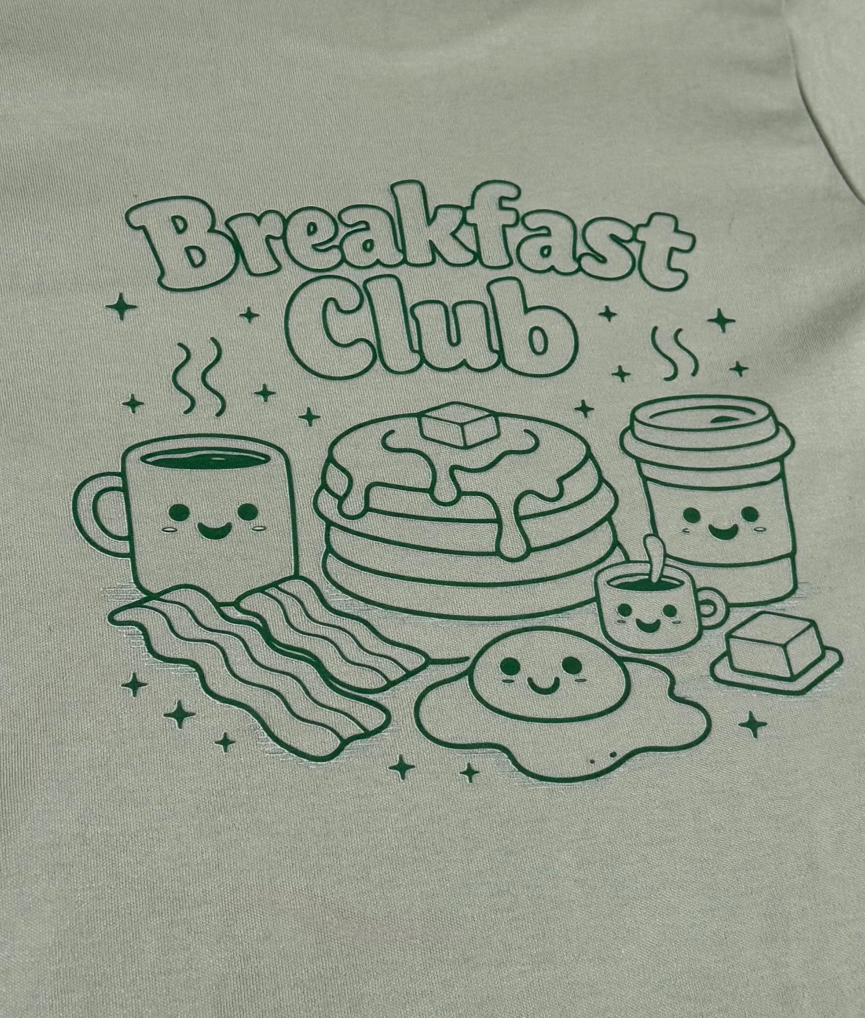 Green Breakfast Club Tshirt